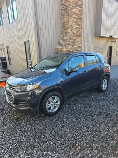Clean dark blue Chevrolet Trax SUV. AWD, Automatic with AC. Great little car. Good on fuel. 1.4L eng...