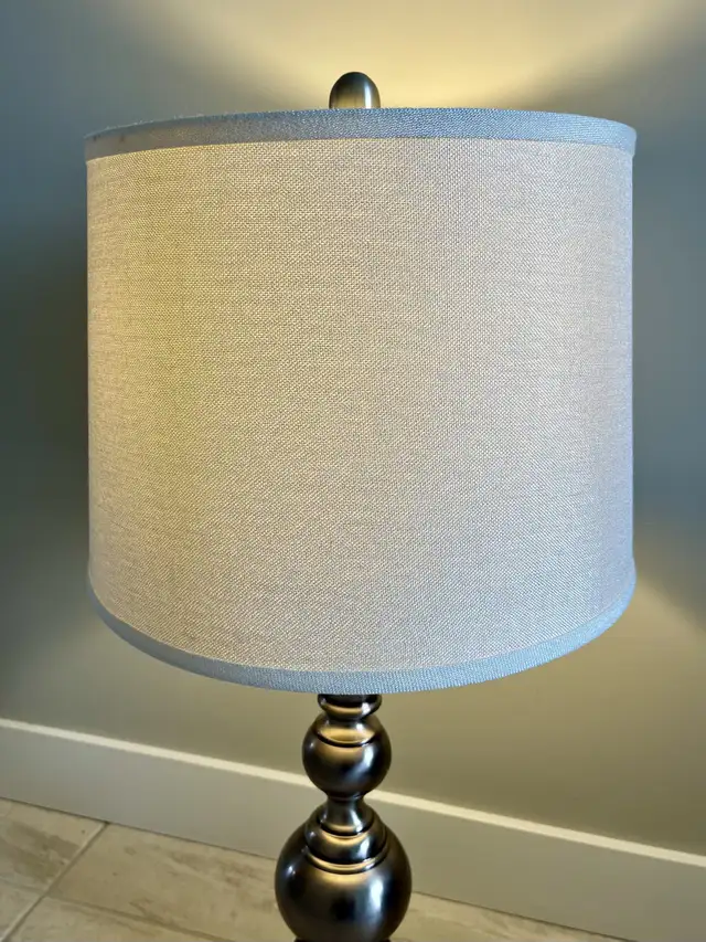 Table lamp with white shade in Indoor Lighting & Fans in Cambridge - Image 5