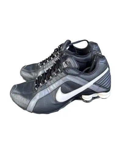 Nike Shox Junior 454339-007 Black Athletic Running Women's Shoes, View more