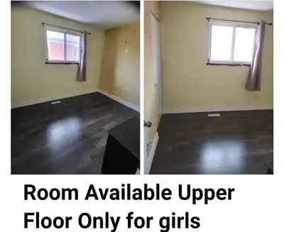 private room available at  upper floor