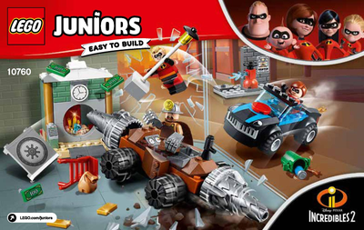 Lego Incredibles 2 Juniors 10760, Le braquage d'une banque du dé, View more