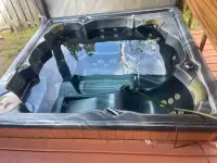 Hot tub and cover 