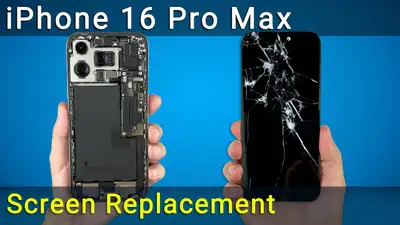 IPHONE 16 PRO MAX SCREEN REPLACEMENT IN 1 HOUR (780-456-6675), View more