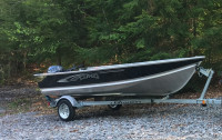 2018 Lund WC-14 with Yamaha F9.9 and EZ Load trailer
