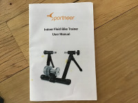 Indoor Bike Trainer with Soft Tire