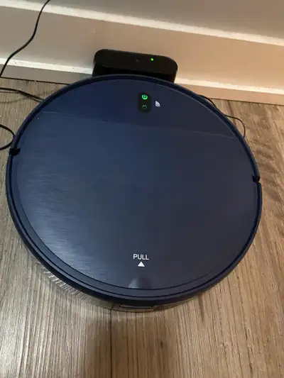 Used robot vacuum. Model BR151. Dark blue colour. Includes charging dock. $80 obo About this item ✅...