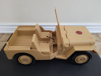 Vintage 1/6 GI Joe Adventure Team Desert Patrol Jeep Accessories