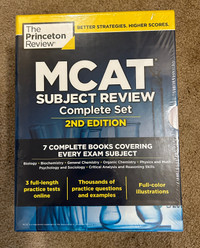 MCAT Subject Review Complete Box Set