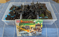 Mega Bloks Dragons Krystal Wars (9885) Marauder's Cliff (Incompl