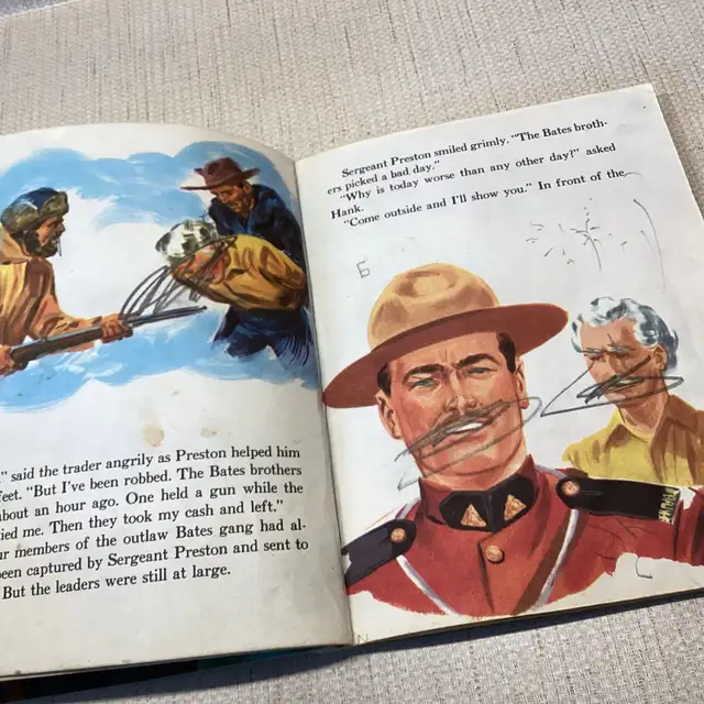 Vintage Children’s Book -  Sergeant Preston & Rex in Children & Young Adult in Winnipeg - Image 4