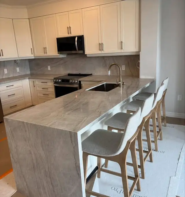 taj mahal quartz and quartzite, huge stock & best quality slabs in Cabinets & Countertops in Oakville / Halton Region - Image 2