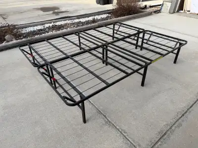 Queen sz bed frame delivery$, View more