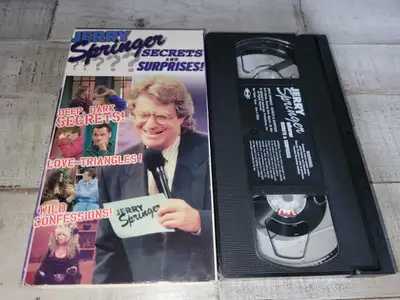 Jerry Springer VHS, View more