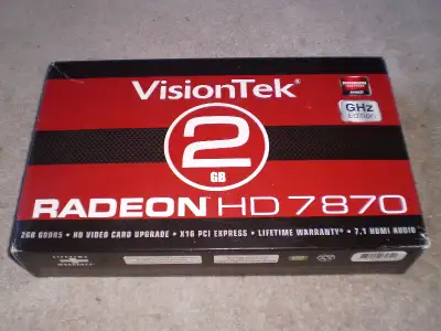 XFX AMD Radeon HD 7870 2GB PCIE Graphics Card, View more