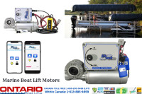 Effortless Boat Lift with Electric Motors! Say Goodbye to Manual