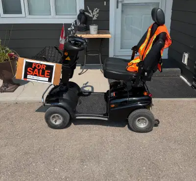 Brand new mobility scooter for sale. Serious inquiries only please
