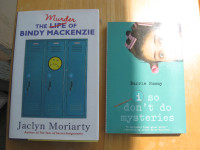 Tween Teens Mystery Novels the MURDER of BINDY MACKENZIE + 2/5$