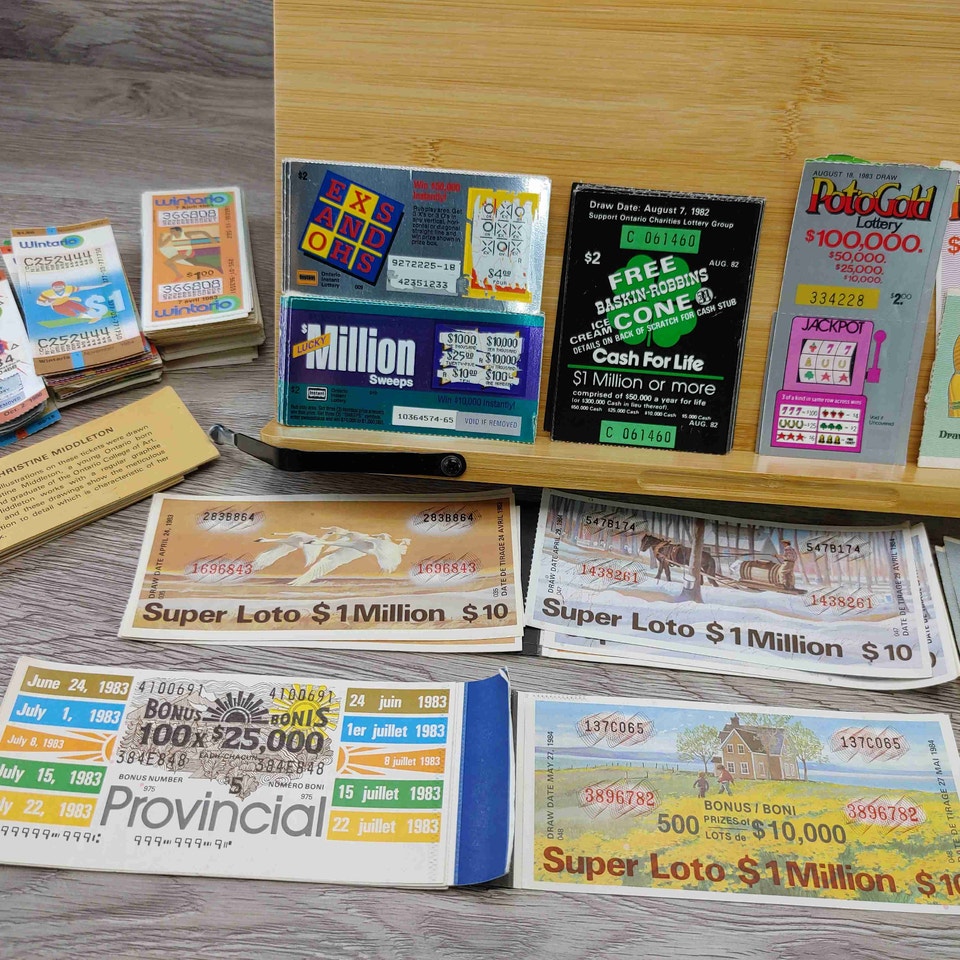 Vintage Canada / Ontario Lottery Tickets | Arts & Collectibles | City ...