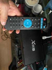 X96 H Android Box  Used