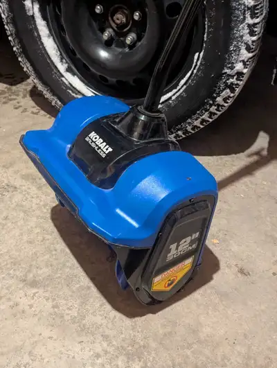 Kobalt Electric Snow Shovel, View more