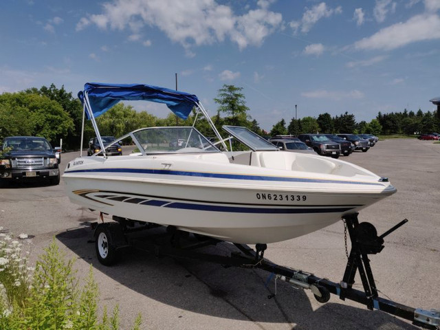 2008 GLASTRON MX 175 Bowrider boat with trailer!!! in Powerboats & Motorboats in Mississauga / Peel Region - Image 3