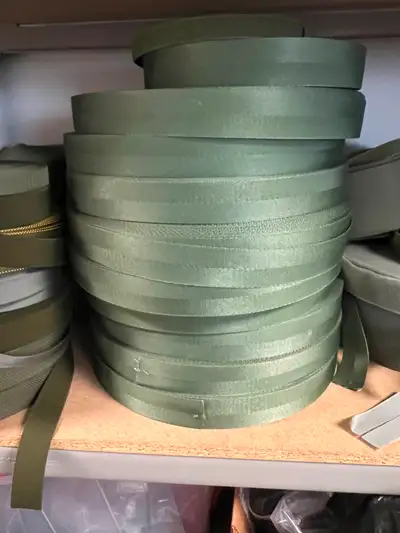 Rolls of heavy duty webbing seat belt quality, View more