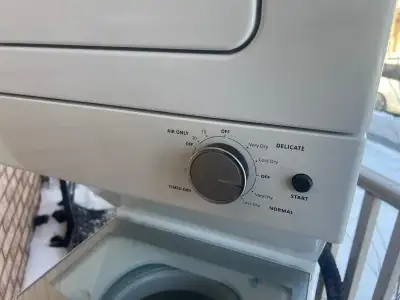Stacked Washer Dryer Whirlpool Thin Twin, View more