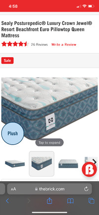 Queen plush mattress and mattress cover