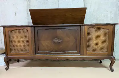 Vintage Grundig Stereo Cabinet, View more