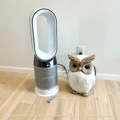 -Dyson Pure Hot+Cool purifying fan heater (White/Silver) -Just Install Central AC and Don't need it...