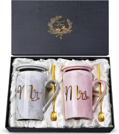  Mr and Mrs Coffee Mug , View more