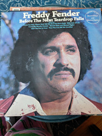 Freddy Fender - Before the Next Teardrop Falls.  Vinyl LP 1974