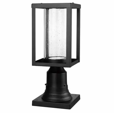 Globe Electric LED Integrated 12W 850LM Outdoor Post Mount Light, View more