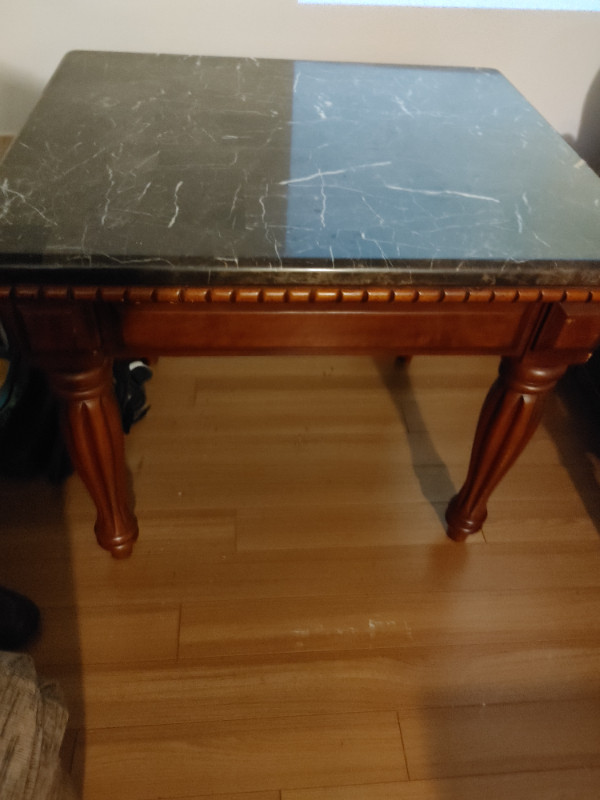 3 piece marble living room/ coffe tables in Coffee Tables in Bathurst