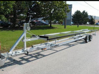 Pontoon Trailer - Scissor Lift For RENT 