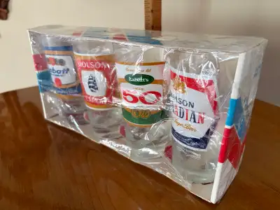 Vintage Cassidy's Originals 1960- 70s beer glasses, View more
