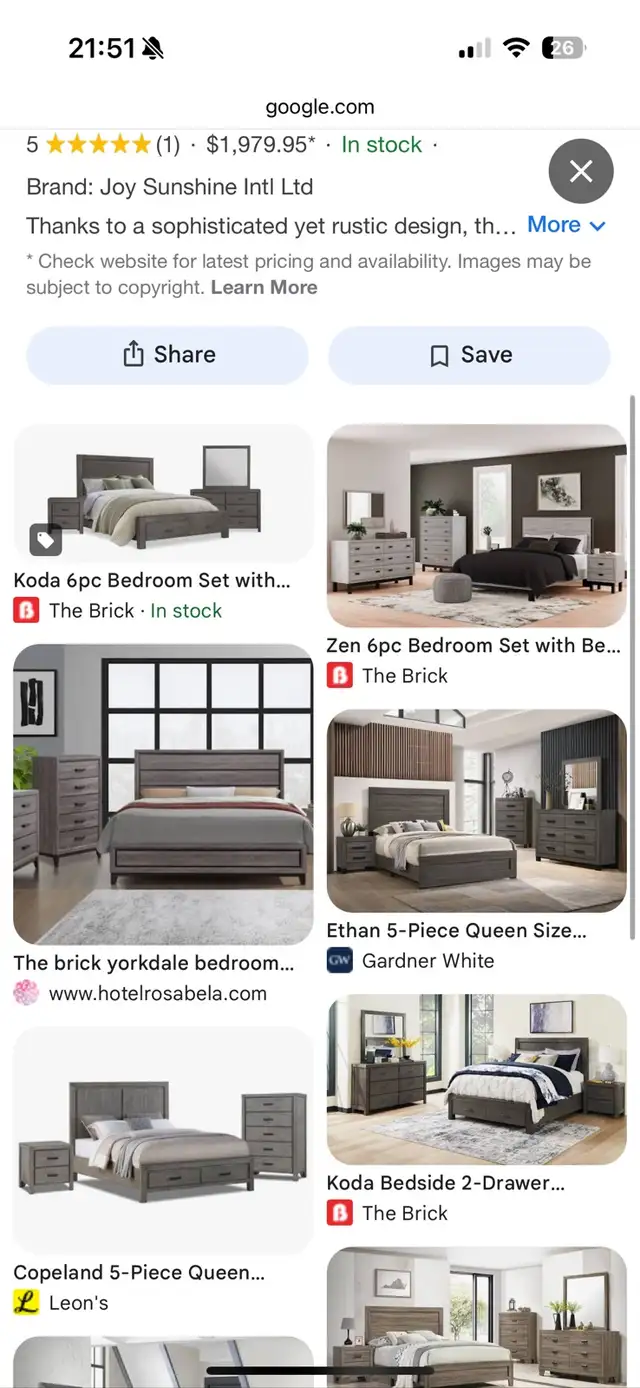 queen bed frame or set if possible in Beds & Mattresses in Prince George - Image 2