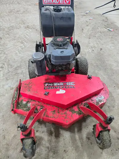48" walk behind lawn mower, View more