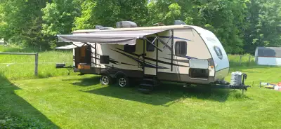 We have found this camper to be perfect for weekend and long road trips. We pull it with a Ram 1500...