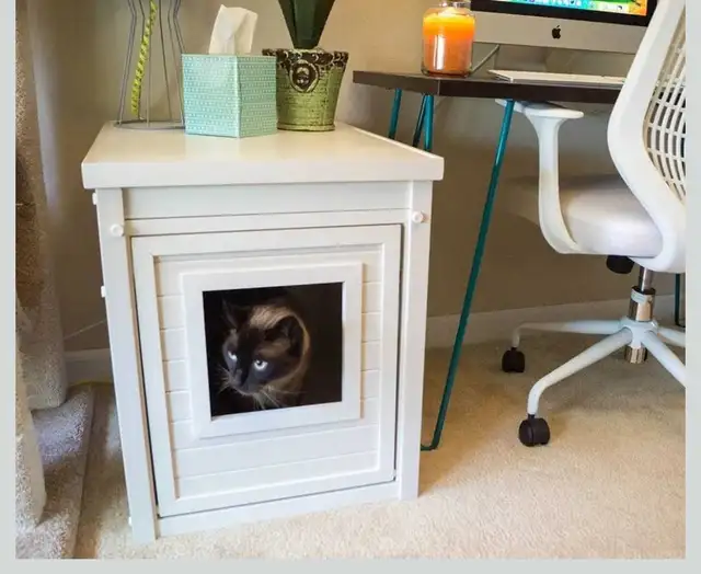 Grey Kitty Litter End Tables-- New Age Pet Ecoflex in Other Tables in Markham / York Region - Image 4