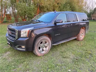 We have a 2016 GMC Yukon XL for sale. It is a 9 passenger vehicle, but can be converted back to 8 pa...