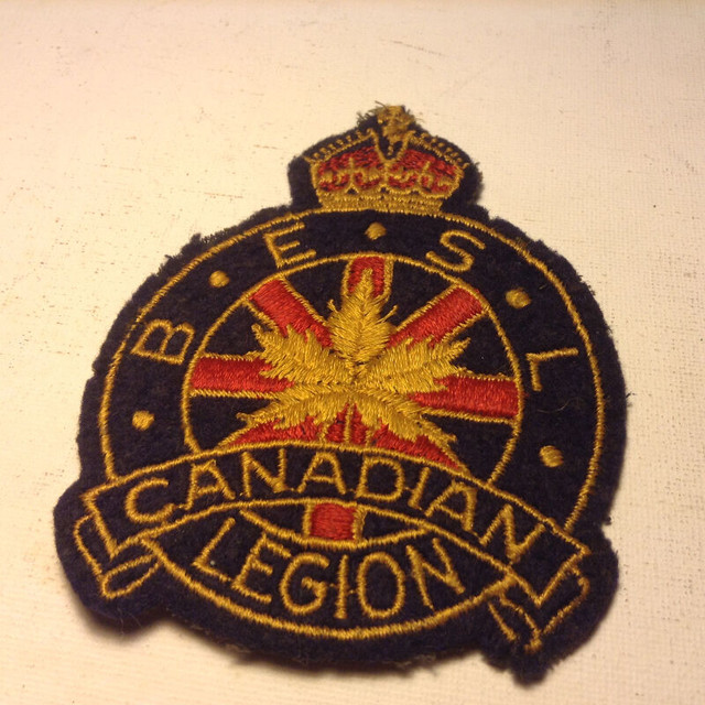 CANADA Canadian Legion British Empire Service League KC badge pa in Arts & Collectibles in Vancouver - Image 2