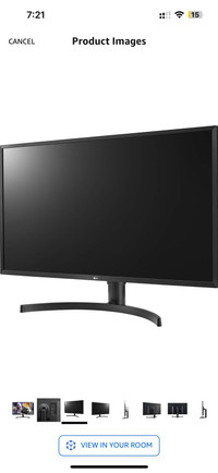 LG 32 Inch 4K UHD Monitor ( Negociable ) 