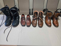 Men's size 12 leather shoes and boots