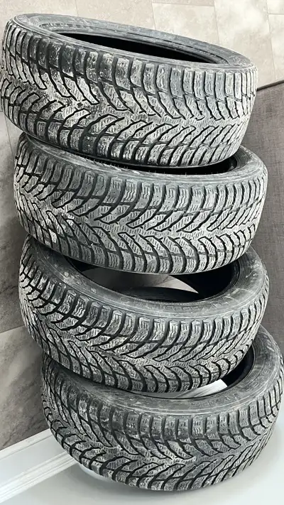 Four winter tires (215/50R17) in very good condition, used only last season, and well-maintained. $5...