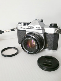Pentax K-1000  SLR 35mm Film Camera W/ 50mm F/ 2 Lens 