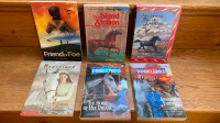 6 Horse-themed softcover novels