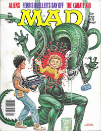MAD MAGAZINE #268 Jan 1987 Aliens, Ferris Bueller’s, Karate Kid