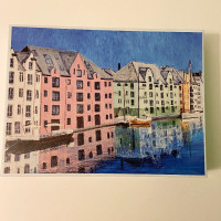 Mouth & Foot Painting Artist Puzzle Brosunder Alesund Norway