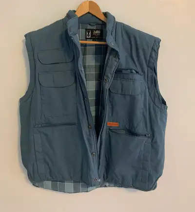 Vintage insulated vest